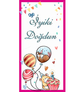 İyi ki Doğdun Doğum Günü Temalı Fotoğraf Panosu Branda 100x200