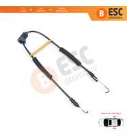 Seat Leon MK1 Toledo MK2 1M 3B4839015 3B4839016 için Arka Kapı Kolu Kilit İç Açma Teli
