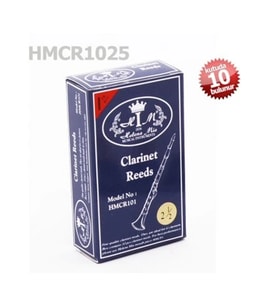 Helena Mia HMCR1025 Standart Klarnet Kamışı No: 2.5 (Başlangıç/Eğitim) - Tekli Paket Seçilmiş Kamış ve Dengeli Titreşim Yapısı