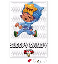 Brawl Stars Leepy Sandy Puzzle 240 Parça Yapboz