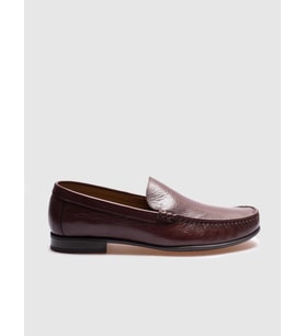 Hakiki Deri Kahverengi Erkek Loafer