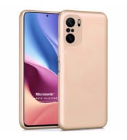 Microsonic Matte Silicone Xiaomi Mi 11i Kılıf Gold
