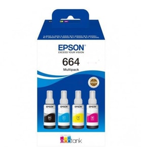 EPSON 664 MÜREKKEP SETİ (Çok Renkli)