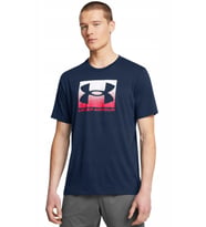 Under Armour Ua M Boxed Sports Updated Erkek Tişört (Lacivert)