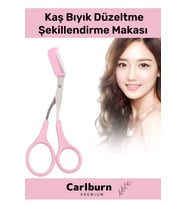 Özel Üretim Çok Amaçlı Keskin Bıçaklı Taraklı Kaş Bıyık Düzeltme Şekillendirme Makası