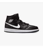 Nike Jordan 1 Mid DV0991-001 Kadın Sneaker (Siyah)