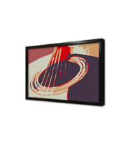 Gitar Çerçeveli Mdf Tablo