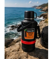 Profesyonel Termos 3 Litre - Kamp, Piknik & Dış Mekan Çelik Termos Nishev