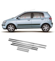 Hyundai Getz Krom Cam Çıtası Tk 2002 Üzeri 6Prç Paslanmaz Çelik
