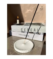 Çiçek Görünümlü Yuvarlak Tütsülük /Tabak 12-12 Cm
