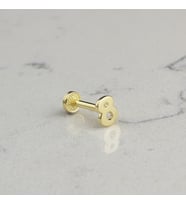 Glorria Altın 8 Rakam Tragus Piercing