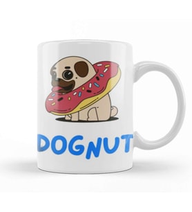 DOGNUT Donut Day Kupa Bardak Porselen
