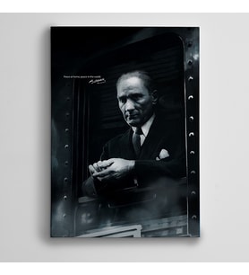 Atatürk Tren Kanvas Kanvas Tablo