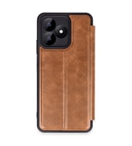 Realme Note 50 4g Kılıf Flip Cover - Taba