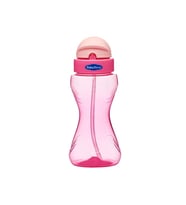Babytime BT501 Renkli Pipetli Bardak - Pembe