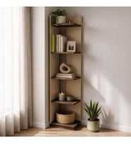 İnarch Dizayn Aura Kitaplık - Modern Fonksiyonel 5 Raflı Kitaplık
