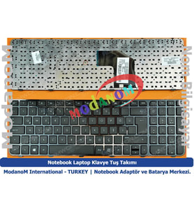 HP Pavilion G6-2005ET Klavye Türkçe Siyah Çerçeveli HP Pavilion G6-2005TU Klavye Türkçe Siyah Çerçev