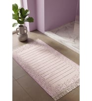 Aflora Lila %100 Pamuk Ayak Havlusu - 60x130 cm