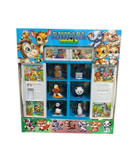 6 lı Shupkids Dolaplı Mini Fiğürler 0321 (Karışık)