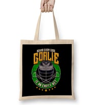 Behind Every Good Goalie Is An Empty Net Lacrosse Bez Çanta Uzun Saplı