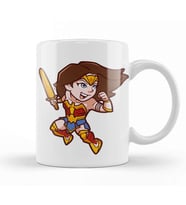 Wonder Woman Kupa Bardak Porselen