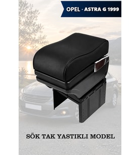 opel astra g 1999 kol dayama Siyah Lüks geniş model Yastıklı Deri