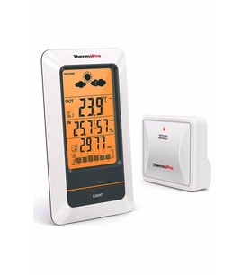 Cosmostech Thermo TP-67A  İç-Dış Mekan Dijital Isı,Nem,Basınç Ölçer