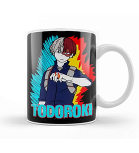 Shoto Todoroki 05 Kupa Bardak Porselen