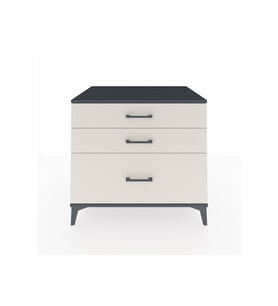 Kronos Şifonyer 3 Çekmeceli 88x59x80 Antrasit-Aytaşı