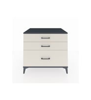 Kronos Şifonyer 3 Çekmeceli 88x59x80 Antrasit-Aytaşı