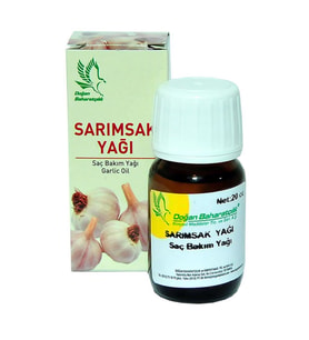Doğan Baharatçılık Sarımsak Yağı 20ML Saf Doğal Saç Bakım 