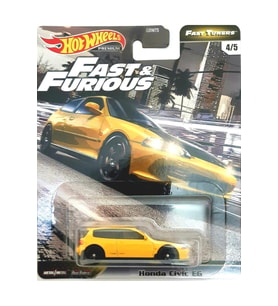 Hot Wheels Premium Fast & Furious Honda Civic EG
