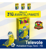 Televole Muhabbet Kuşu Yemi FB - 3 Adet