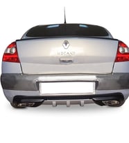 Renault Megane 2 Difüzör Arka Tampon Çift Egzoz Çıkışlı