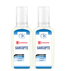 Sarcopte Cilt Bakım Losyonu Yatıştırmaya Yardımcı, Lavanta Kokulu 2 × 125 ml