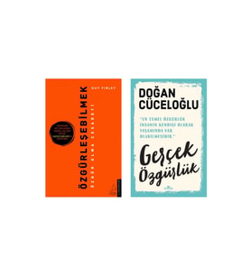 Özgürleşebilmek + Gerçek Özgürlük- 2 Kitap Set - Iş Bankası Özel Set Özgürleşebilmek Kitabı