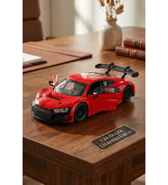 Motormax 1:24 Audi R8 LMS GT3 Diecast Model Araba Lisanslı - Kırmızı Metal Koleksiyonluk Oyuncak