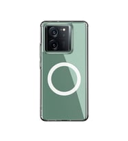 Vendas Xiaomi Mi 13T Uyumlu Sert PC Arka Yüzey Wireless Şarj Özellikli Vendas Flet Magsafe Kapak (Renksiz)