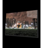 İstanbul Akşam Camii Manzaralı 4mm Dayanıklı Cam Tablo Temperli Cam