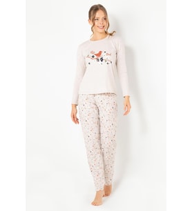 DoReMi Bayan Pijama Takımı (Bej)