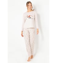 DoReMi Bayan Pijama Takımı (Bej)