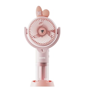 Asonic AFN26 Pembe 500mAh 2 Kademe Nemlendirici Sprey USB Fan