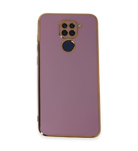 Xiaomi Redmi Note 9 Kılıf Volet Silikon - Mor