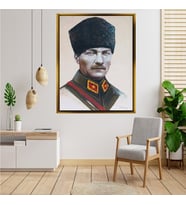 ÇERÇEVELİ ATATÜRK TABLO S425
