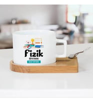Kişiye Özel Fizik Öğretmenlerine İsimli Çay Fincanı