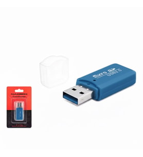 Hadron HDX7024 USB Micro SD Kart Okuyucu Adaptör - Mavi