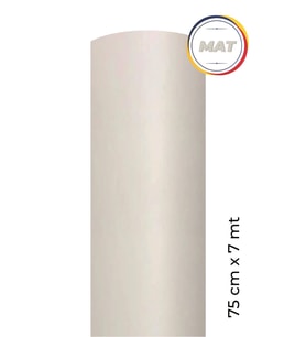 Mat Beyaz Kendinden Yapışkanlı Kaplama Folyosu 75 CM X 7 MT