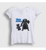 Presmono Kadın Beyaz Titan Cameraman Skibidi Toilet T-Shirt 482507tt (Beyaz)