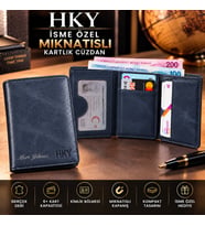Hky Hakiki Deri Mıknatıslı Erkek Cüzdan