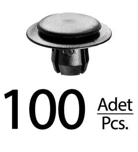 Mercedes W140 R129 W124 W123 W116 Peugeot için Döşeme Paneli Klipsi - 100 Adet